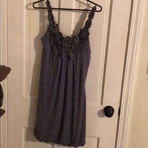 Gray Bubble dress size large